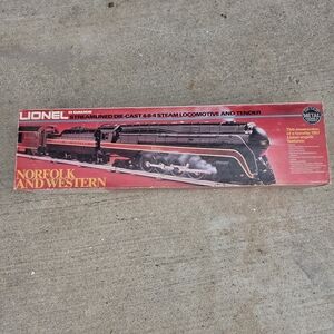 Lionel Die-Cast Steam Locomotive and Tender